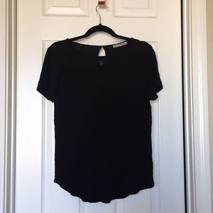 Claudia Richard | Black Mesh Tee